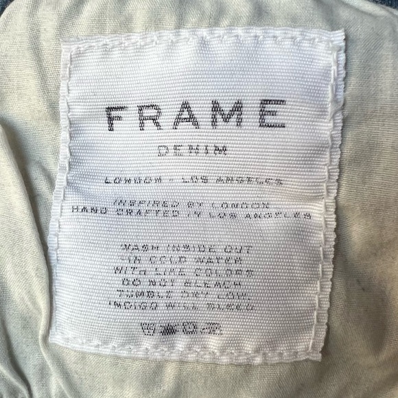 Frame Stretch Denim Mini Boot Leg Cropped - Picture 15 of 15